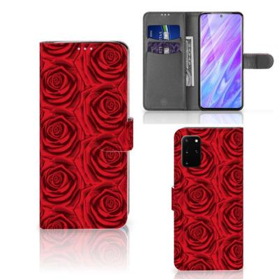 Samsung Galaxy S20 Plus Hoesje Red Roses Samsung Galaxy S20 Plus Hoesje Red Roses