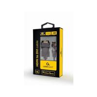 Kabel HDMI naar DVI GEMBIRD CC-HDMI-DVI-4K-6 (1,8 m) 4K Ultra HD - thumbnail