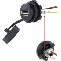 encitech 1310-0005-01 1310-0005-01 USB 2.0 bus A Chassisbus, inbouw M20 1 stuk(s) - thumbnail