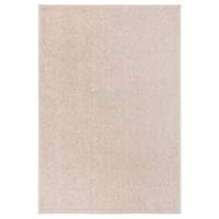 VidaXL Vloerkleed kortpolig 160x230 cm donkerbeige - thumbnail