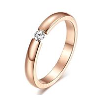Cilla Jewels edelstaal ring Crystal Rose-15mm - thumbnail