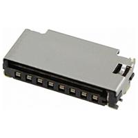 Molex 475710001 Female behuizing (kabel) Totaal aantal polen: 8 Rastermaat: 1.1 mm Inhoud: 1 stuk(s) Tape on Full reel - thumbnail