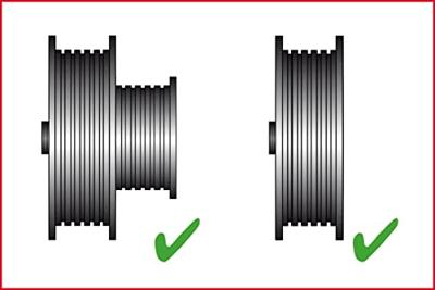 KS Tools 150.3180 Set speciaal gereedschap voor de elastische riem en de multi-V-riem, 11-delig