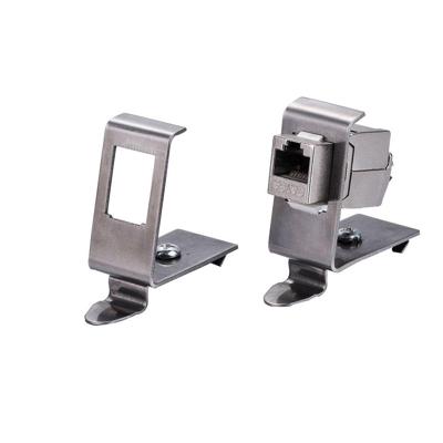 ROLINE DIN-rail adapter, leeg, voor 1 keystone