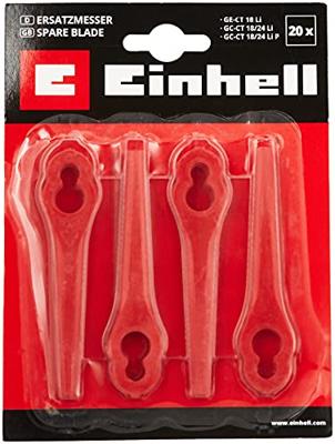 Einhell 3405730 Reserve mes Set van 20 stuks Geschikt voor (grastrimmer): Einhell GE-CT 18 Li Solo, Einhell BG-CT 18 Li, Einhell RG-CT 18/1 Li, Einhell GE-CT