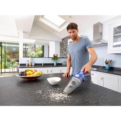 Black&Decker nvc115waqw kruimeldief blauw/grijs