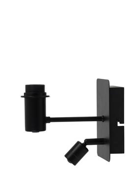 Light & Living Wandlamp 'Montana', mat zwart, kleur