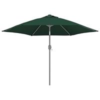 VidaXL Vervangingsdoek voor parasol 300 cm groen - thumbnail