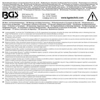 BGS technic Bit Insert Set 1/4" Torx T10 - T50 9 Pcs. - thumbnail