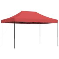 VidaXL Partytent inklapbaar pop-up 440x292x315 cm bordeauxrood - thumbnail