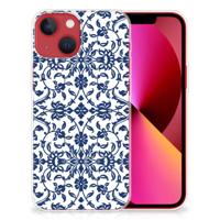 Apple iPhone 13 | TPU Case | Flower Blue - thumbnail