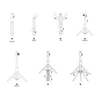 XGIMI T011R Draagbare Stand TV accessoire Goud - thumbnail