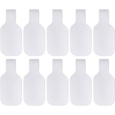 SpeaKa Professional SP-13756880 Kabelmarkering Markeringsvlak: 20 x 38 mm Wit 10 stuk(s)