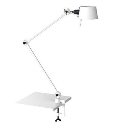 Tonone Bolt Desk 2 arm Bureaulamp met tafelklem - Wit
