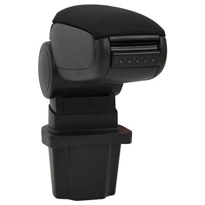 VidaXL Armsteun 13,5x32,5x(31-46,5) cm abs zwart