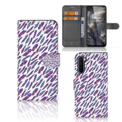 OnePlus Nord | Telefoon Hoesje | Feathers Color OnePlus Nord | Telefoon Hoesje | Feathers Color