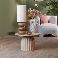 Light & Living Ronde Bijzettafel 'Veglia' 60cm, kleur Zand - thumbnail