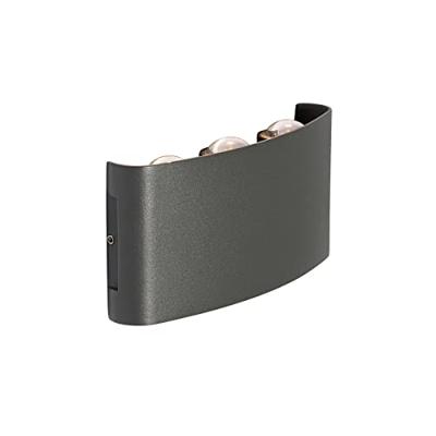 QAZQA Buiten wandlamp donkergrijs incl. LED 6-lichts IP54 - Silly QAZQA Buiten wandlamp donkergrijs incl. LED 6-lichts IP54 - Silly