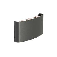 QAZQA Buiten wandlamp donkergrijs incl. LED 6-lichts IP54 - Silly - thumbnail