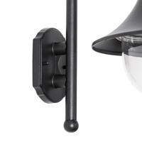 QAZQA Smart buiten wandlamp zwart IP44 incl. Wifi A60 - Daphne - thumbnail