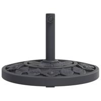 VidaXL Parasolvoet voor stok van ø38 / 48 mm 9 kg halfrond - thumbnail