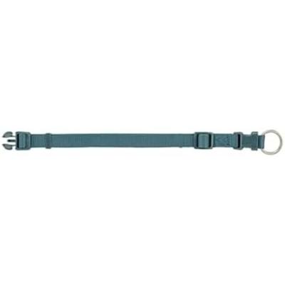 TRIXIE HALSBAND HOND PREMIUM PETROL BLAUW 22-35X1 CM