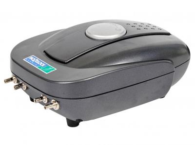 HoZelock Luchtpomp 4500 l/u - Buiten, Weerbestendig, 10m Kabel, 35W, 12 Uitlaten