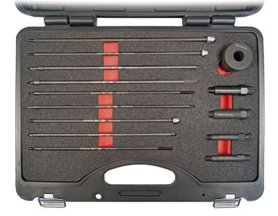 Bahco M8-M9-M10 gloeibougies Verwijder kit. M8x1 - M9x1 - M10x1 - M10x1.25 - BE513201 Bahco M8-M9-M10 gloeibougies Verwijder kit. M8x1 - M9x1 - M10x1 - M10x1.25 - BE513201