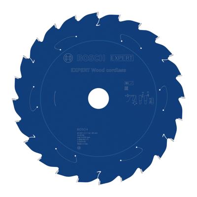 Bosch Accessoires EXPERT Wood cordless Cirkelzaagblad | 250 x 2,1/1,6 x 30 mm | T24 - 2608902171