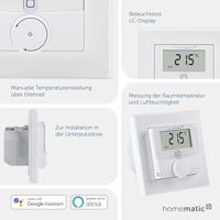 Homematic IP Wandthermostaat HmIP-BWTH24 24 V - thumbnail