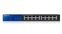 Linksys SE3016 Gigabit Switch, 16 poorten, Zwart - thumbnail