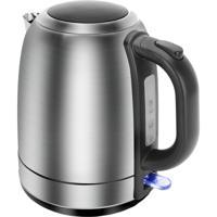 Zilveren RVS Waterkoker 1.2L - 2200W - Moderne Krachtige Waterkoker - thumbnail