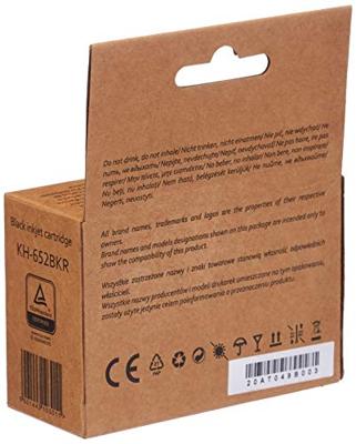 Actis KH-652BKR inkt (vervanging HP 652 F6V25AE; Standaard; 15 ml; zwart)