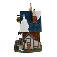 Lemax the happy brooder & dairy shop verlicht kersthuisje Harvest Crossing 2022 - thumbnail