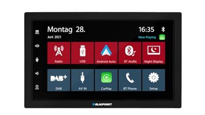Blaupunkt Oslo 600 DAB Autoradio enkel DIN Apple CarPlay, Android Auto, Incl. afstandsbediening, Incl. DAB-antenne, Bluetooth handsfree Blaupunkt Oslo 600 DAB Autoradio enkel DIN Apple CarPlay, Android Auto, Incl. afstandsbediening, Incl. DAB-antenne, Bluetooth handsfree