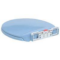 VidaXL Toiletbril soft-close en quick-release ovaal blauw - thumbnail