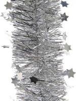Guirlande Lametta Ster 270cm Ø10cm Zilver - thumbnail