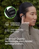 Belkin SoundForm ClearFit Open-Ear Wireless Earbuds, lichte langdurig comfortabele draadloze oordopjes, waterbestendig (IPX5), draadloze oortjes voor sport, hiken, fietsen, hardlopen en meer - Zwart - thumbnail