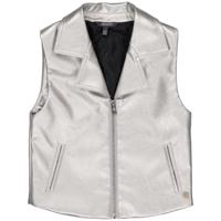 Quapi Meisjes gilet - Djezz - Zilver - thumbnail