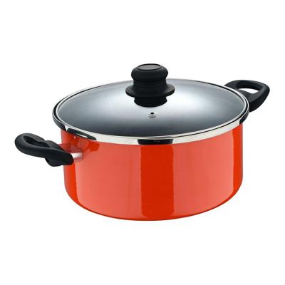 Kookpot met Deksel San Ignacio valencia experto Oranje Koolstofstaal