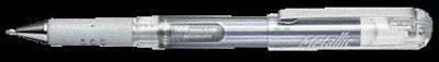 Gelschrijver pentel k230m m metallic zilver