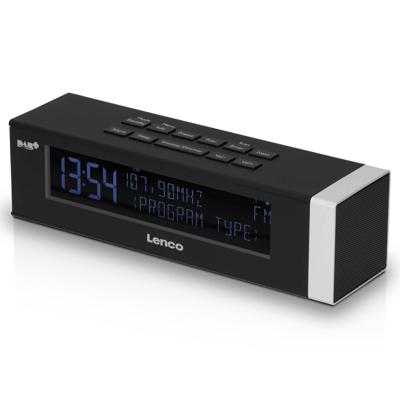 Lenco CR-630 Klokradio DAB+ Alarm Zwart