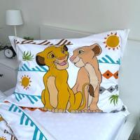 Disney The Lion King Dekbedovertrek Timon en Pumba - 140 x 200 cm - thumbnail