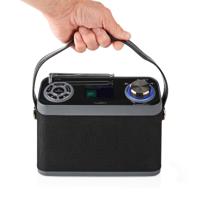 DAB+ Radio | Tafelmodel | DAB+ / FM | 2.4 " | Kleurenscherm | Batterij Gevoed / Netvoeding | Digitaal | 24 W | Bluetooth® | Koptelefoonoutput | Wekker | Slaaptimer | Handgreep | Zwart - thumbnail