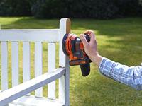BLACK+DECKER BDCROS18 18V 1.5Ah Excentr. Schuurmachine | 1x 18V 1.5Ah accu + 400mA Lader | 1x schuurgaas | Stofopvangzak | In opbergtas - BDCROS18-QW - thumbnail