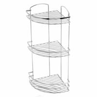 Plieger Douche Hoekrek 3 Laags Chroom - thumbnail