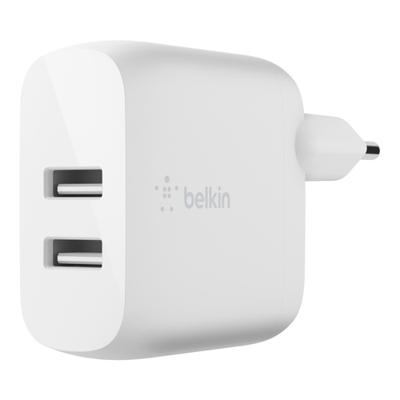 Belkin Boost Charge 2-poorts USB-A wandlader oplader
