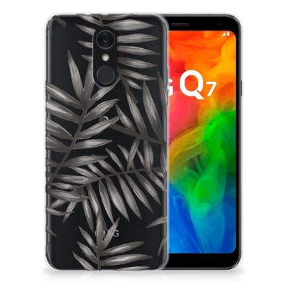 LG Q7 | TPU Case | Leaves Grey