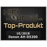 Denon AH-D5200 Bedraad Hoofdtelefoons Hoofdband Bruin, Zilver - thumbnail