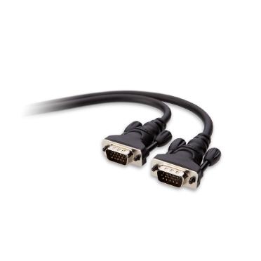 Belkin F2N028BT3M VGA kabel 4,57 m HDDB15 VGA (D-Sub) Beige, Zwart Belkin F2N028BT3M VGA kabel 4,57 m HDDB15 VGA (D-Sub) Beige, Zwart